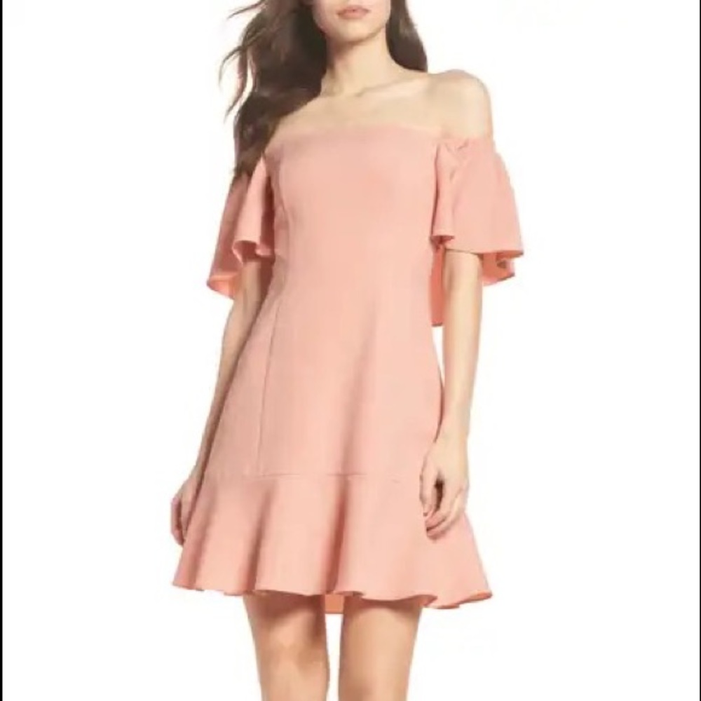 Vince Camuto light blush dress- size 10p